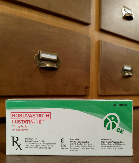 Rosuvastatin (Lustatin-10) 10mg Tablet