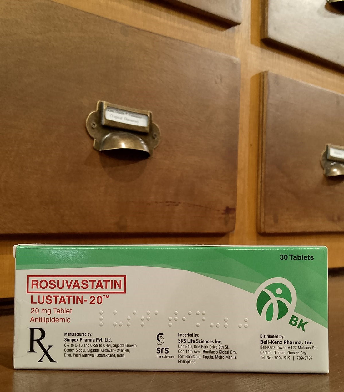 Rosuvastatin (Lustatin-20) 20mg Tablet – Meds for All