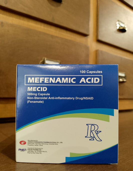 Mefenamic Acid (Mecid) 500mg Capsule