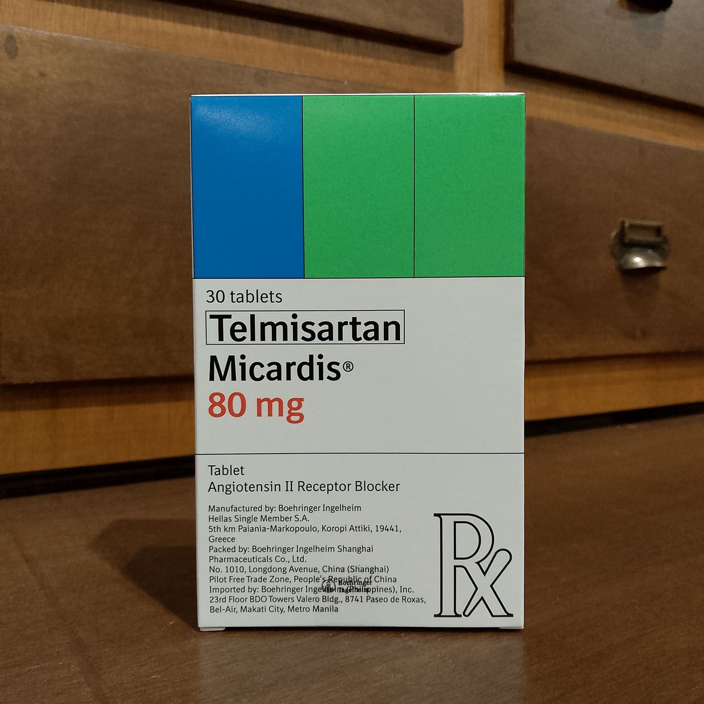Telmisartan (Micardis) 80mg Tablet