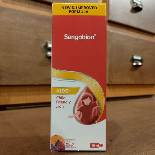 Multivitamins + Iron (Sangobion Kids) 100mL Syrup