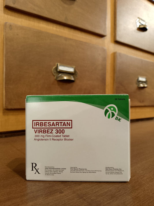 Irbesartan (Virbez 300) 300mg Film-Coated Tablet