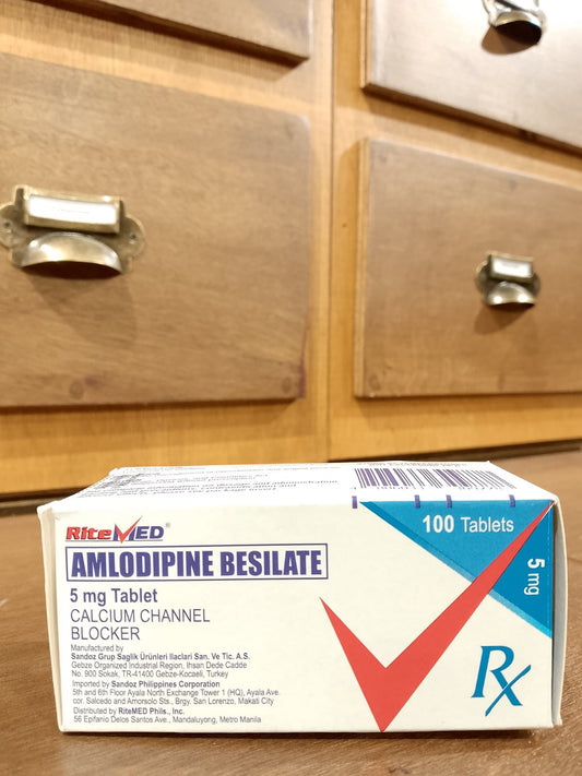 Amlodipine Besilate [Ritemed] 5mg Tablet