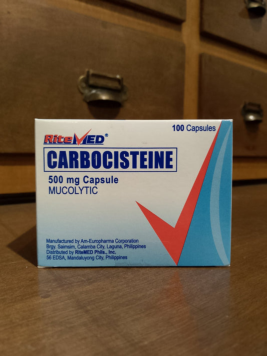 Carbocisteine (RITEMED) 500mg Capsule