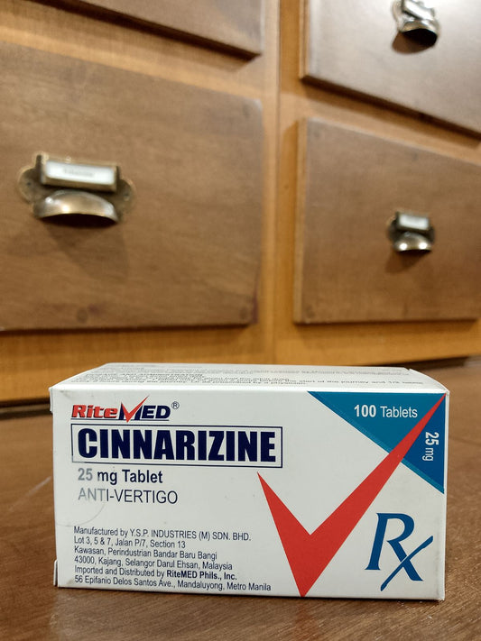 Cinnarizine (RiteMed) 25mg, Tablet