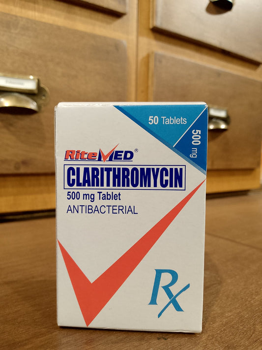 Clarithromycin (RiteMed) 500mg Tablet