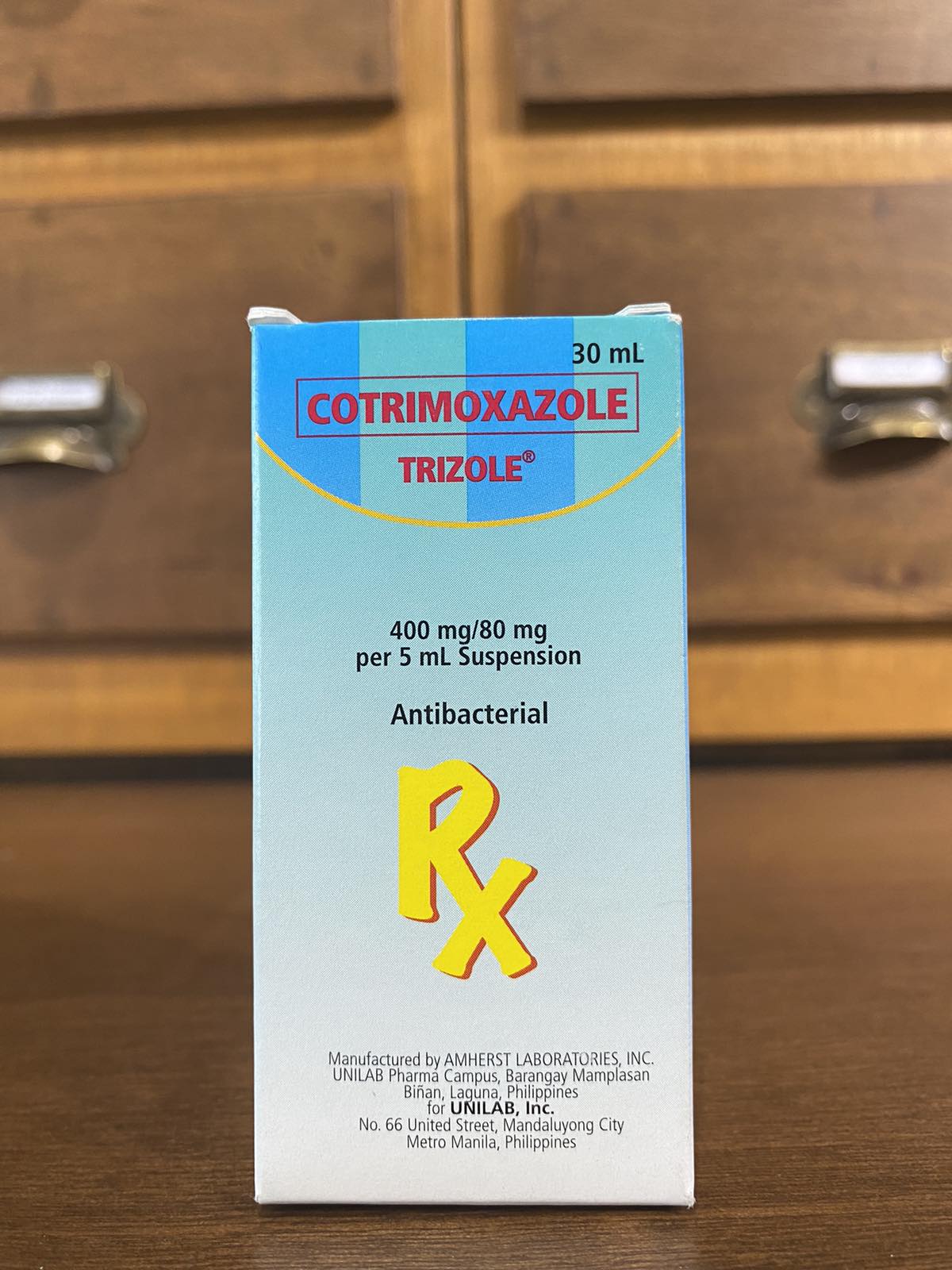 Cotrimoxazole Trizole 400mg/80mg per 5mL Suspension 30mL