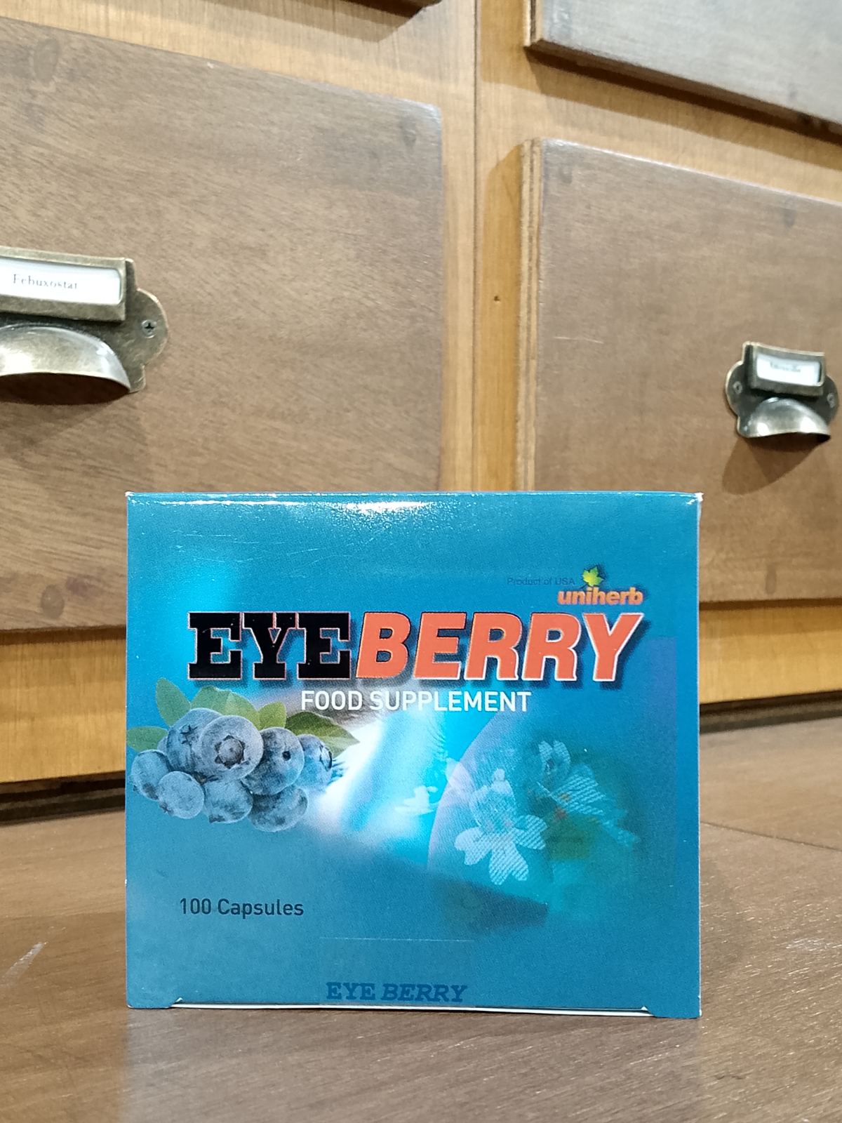 EyeBerry (uniherb) 444mg/75mg Capsule