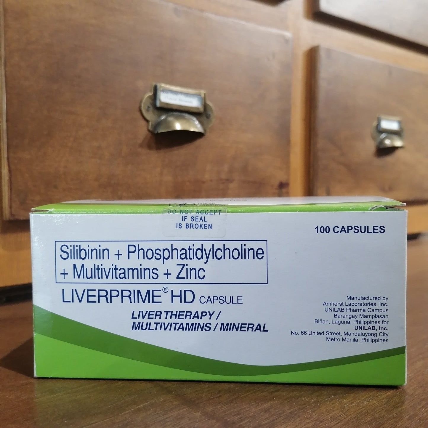 Silibinin + Phosphatidylcholine + Multivitamins (Liverprime HD) capsule