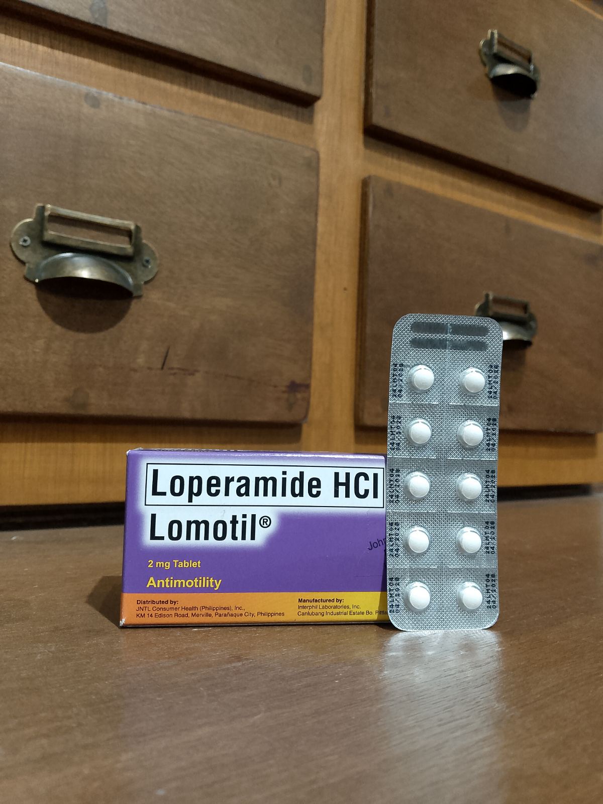 Loperamide (Lomotil) 2mg Capsule