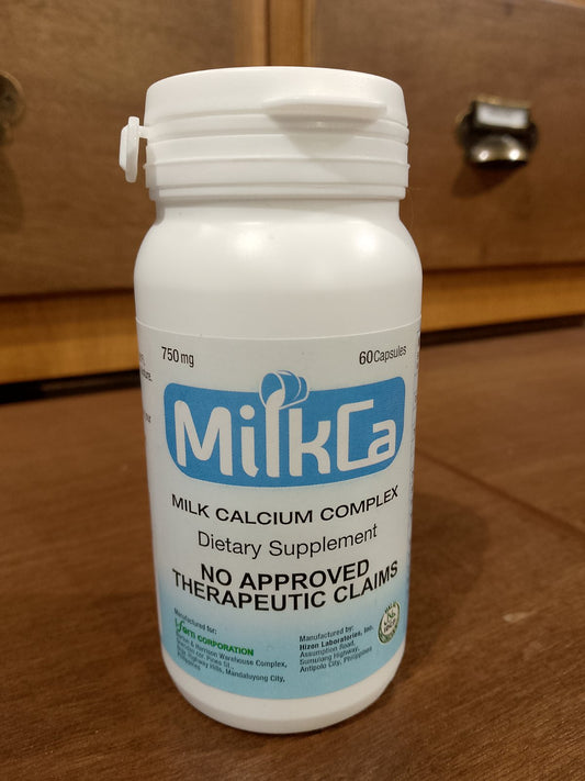 Milk Calcium Complex (MILKCA) 750mg capsule 60's