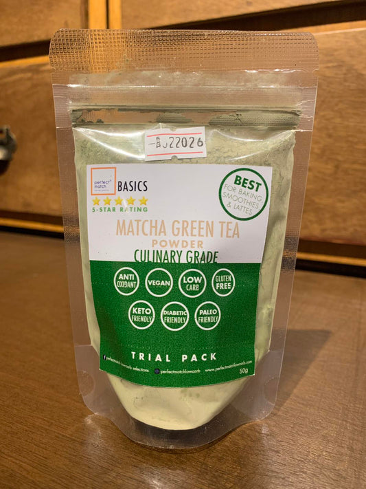 PFM MATCHA GREEN TEA POWDER - CULINARY GRADE 50g