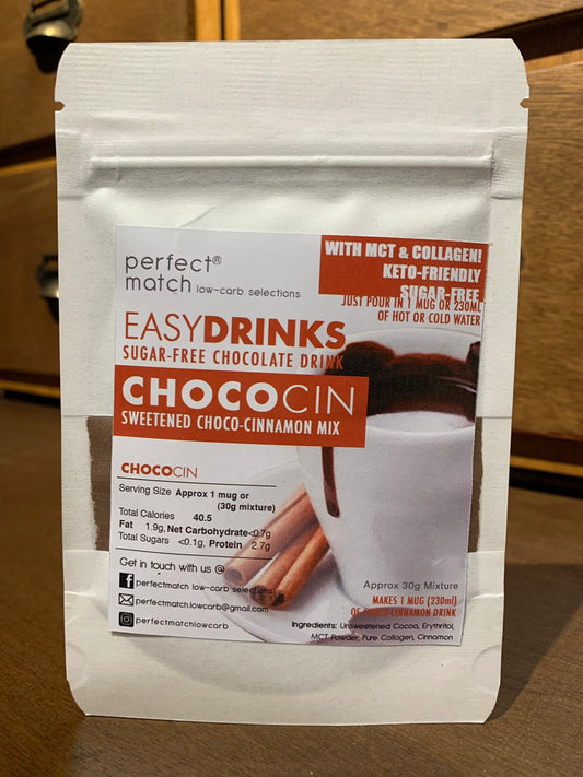 PFM easy drinks CHOCOCIN sugar free chocolate drink