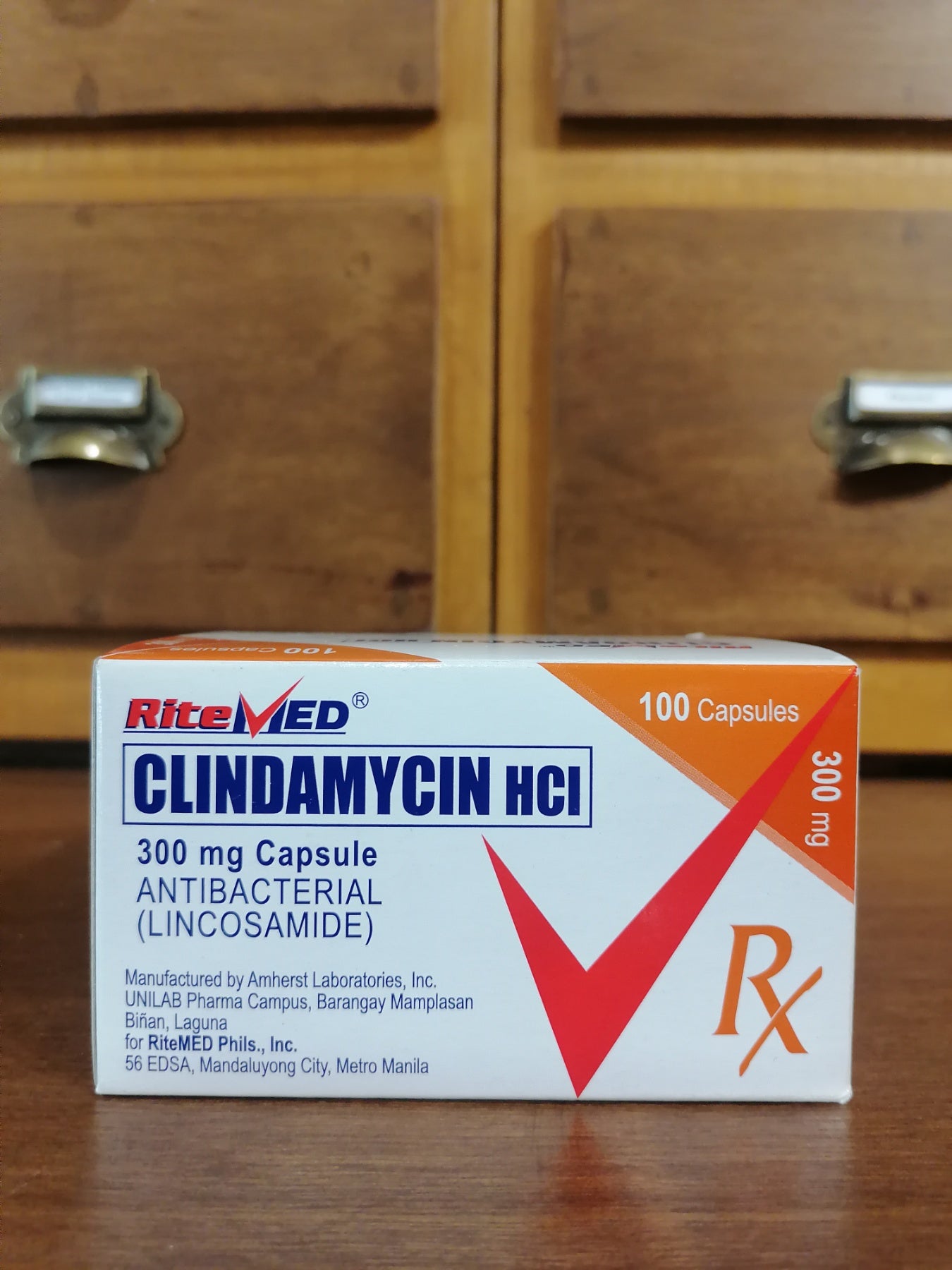 Clindamycin Hydrochloride (RiteMed) 300mg Capsule