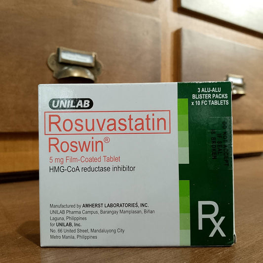 Rosuvastatin (Roswin) 5mg Film-Coated Tablet