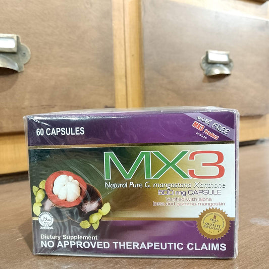 G. Mangostana Xanthone (MX3) 500mg Capsule