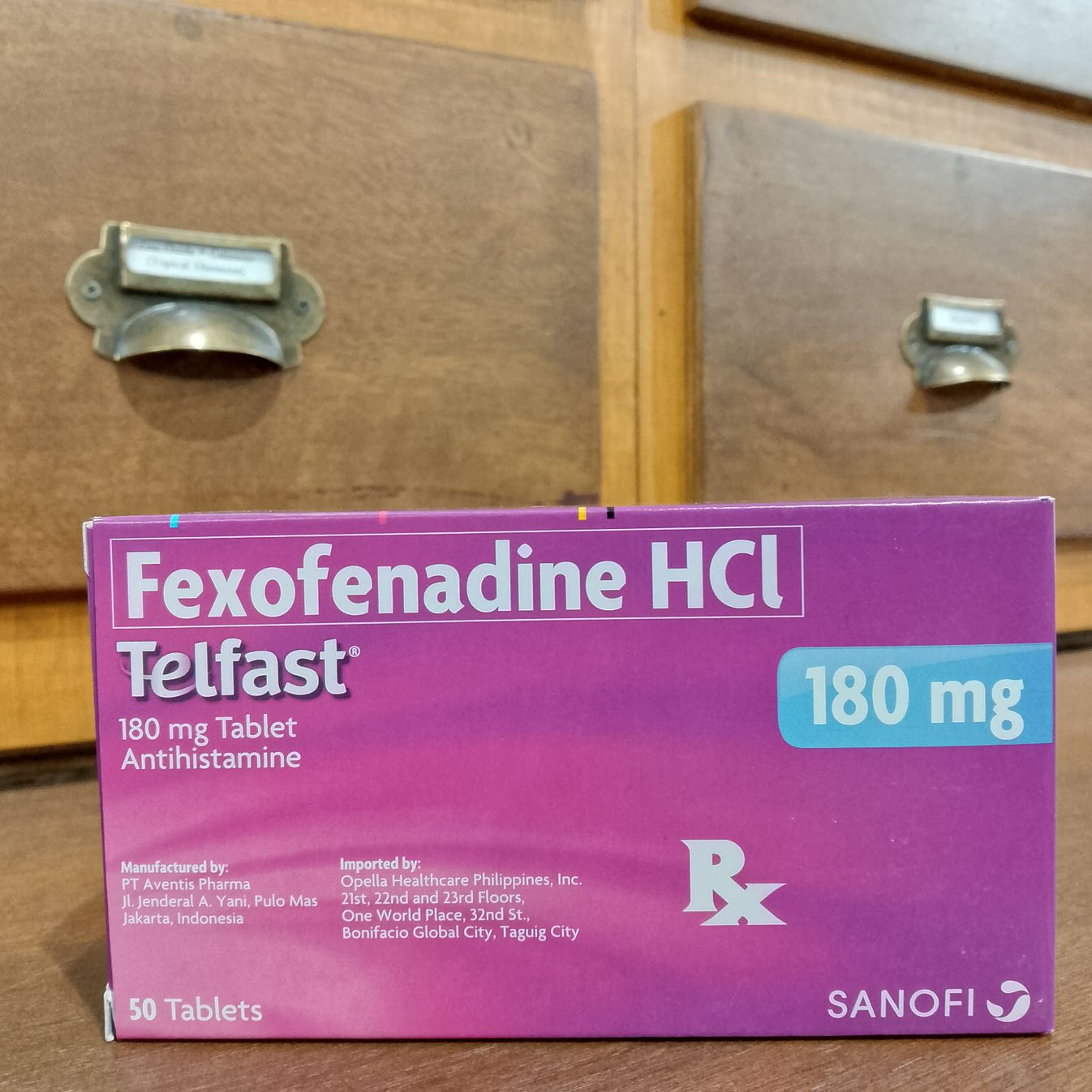 Fexofenadine HCl (TELFAST) 180mg Tablet – Meds for All