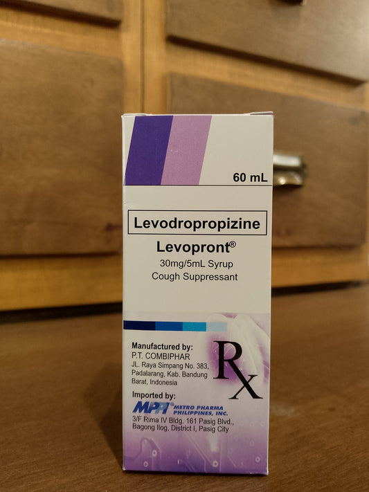 Levodropropizine [Levopront]  30 mg/5 mL 60mL Syrup