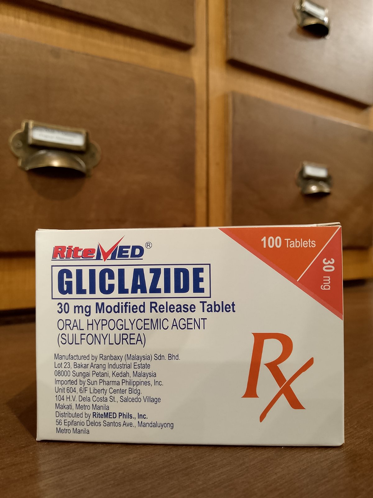 Gliclazide (Ritemed) 30mg Modified Release Tablet
