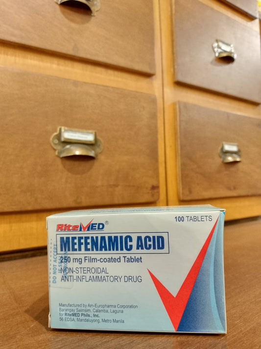 Mefenamic Acid (Ritemed) 250mg Film-Coated Tablet
