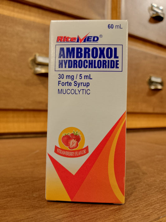 Ambroxol (Ritemed) 30mg/ 5mL, Syrup, 60 mL