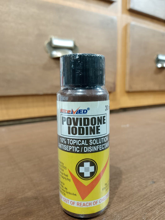 Povidone Iodine (RiteMed) 10% Solution, 30mL