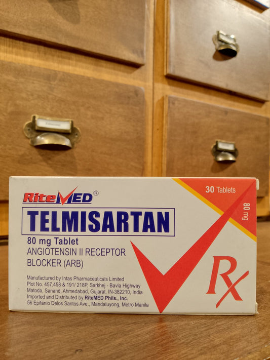Telmisartan (RiteMed) 80mg, Tablet