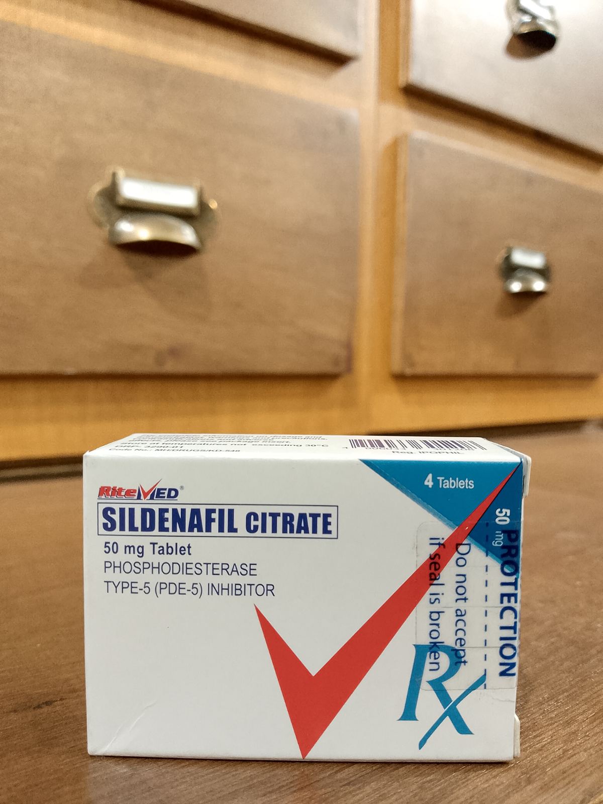 Sildenafil (RiteMed) 50mg, Tablet