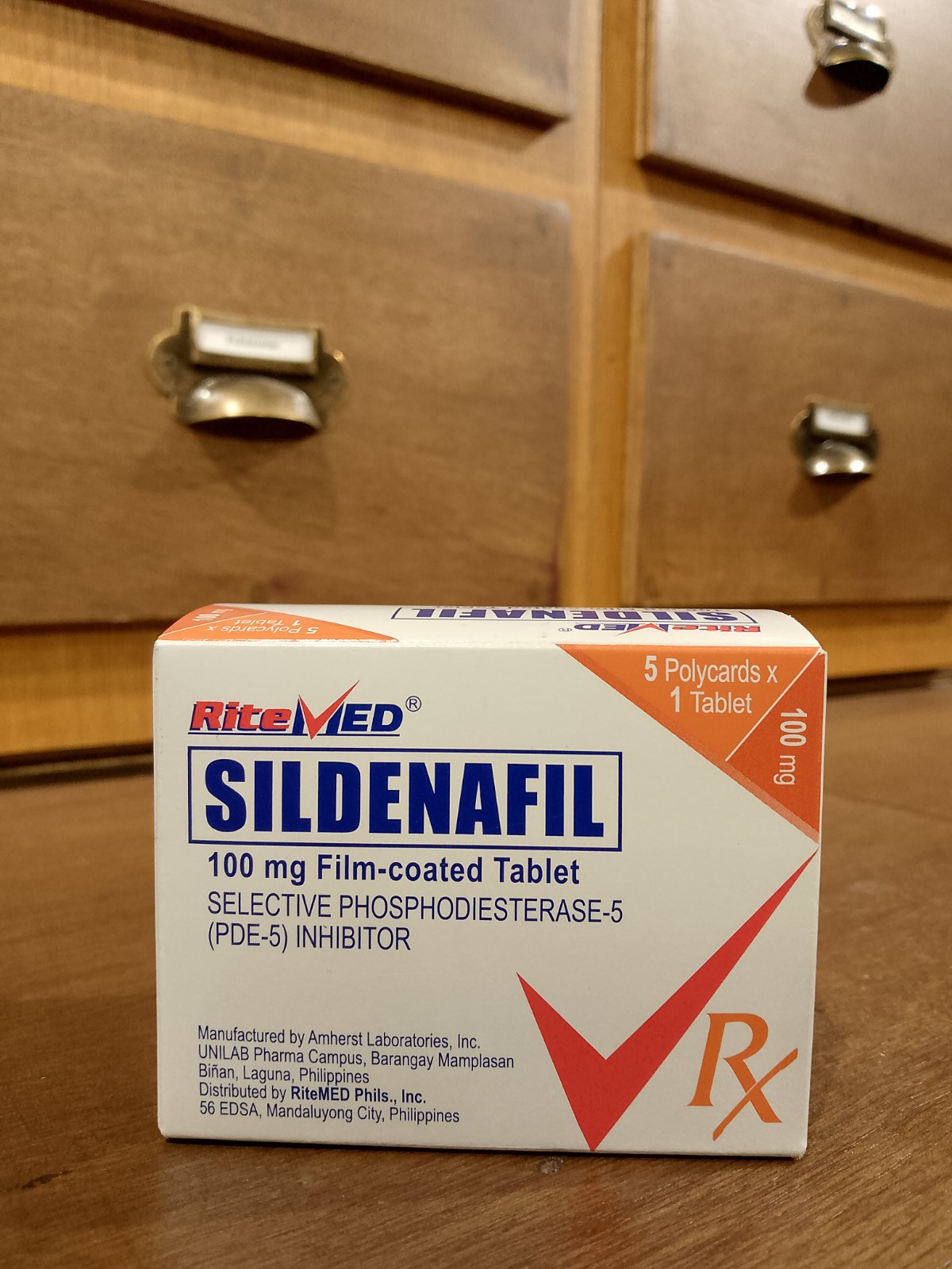 Sildenafil (RiteMed) 100mg, Tablet