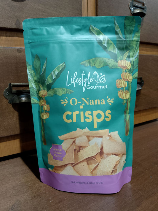 LSG O-Nana Banana Crisps (Sour & Cream)