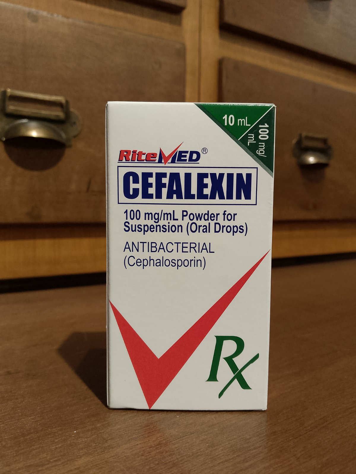 Cefalexin Monohydrate (RiteMed) 100mg/ml, Oral Drop, 10ml