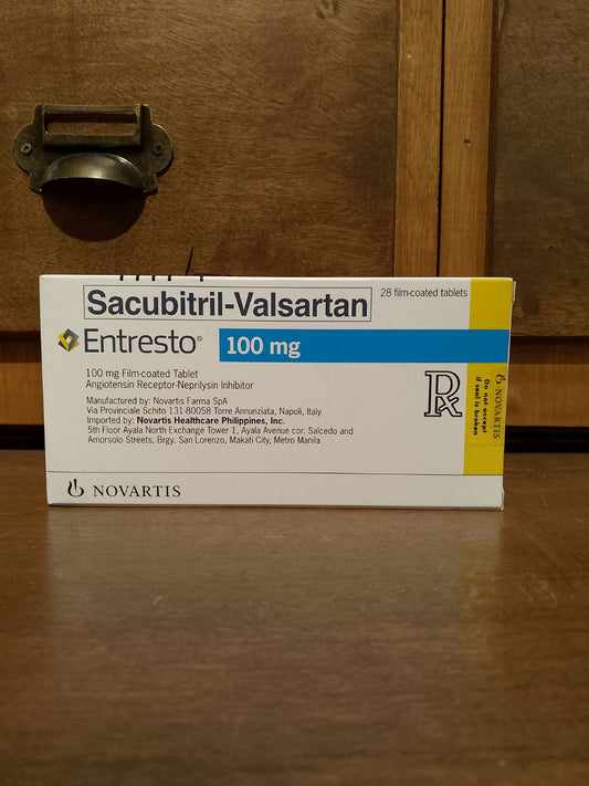 Sacubitril + Valsartan (Entresto) 100mg, Film-Coated Tablets