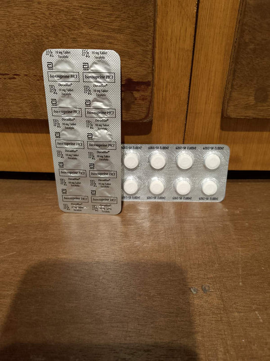 Isoxsuprine (Duvadilan) 10mg Tablet
