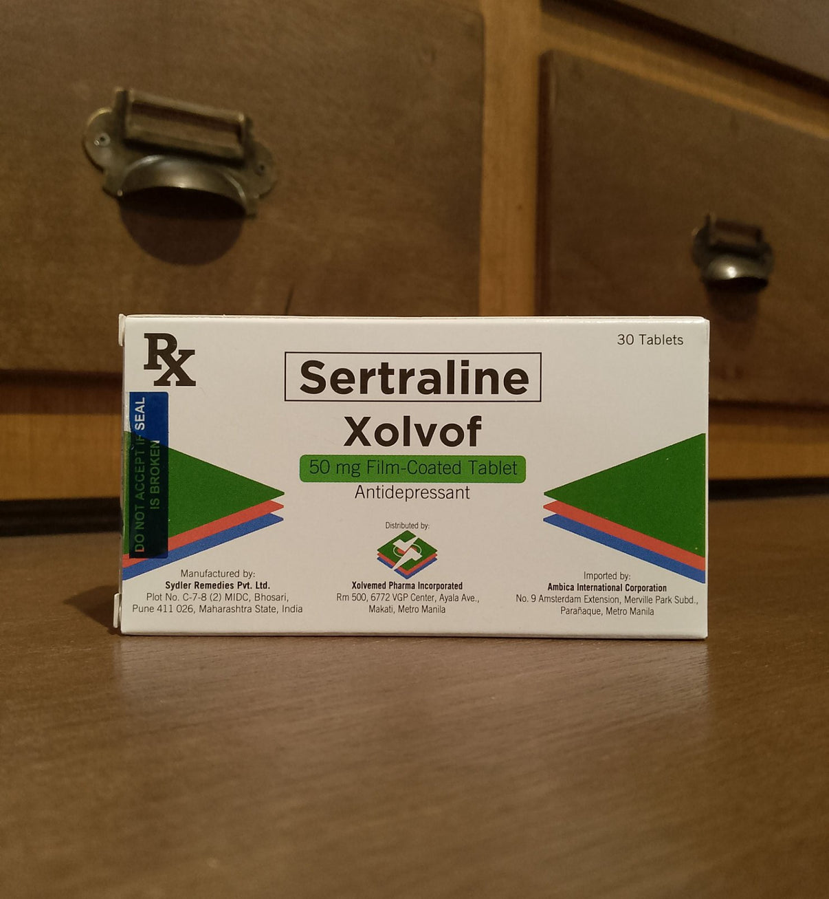 Sertraline (Xolvof) 50mg Film Coated Tablet – Meds for All