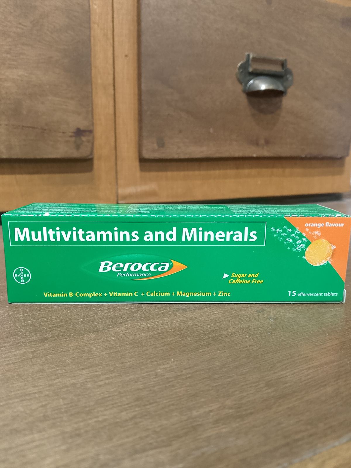 Multivitamins and Minerals (Berroca) Effervescent Tablet Orange Flavor(15s)