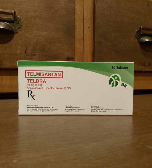 Telmisartan (Teldra) 40mg Tablet