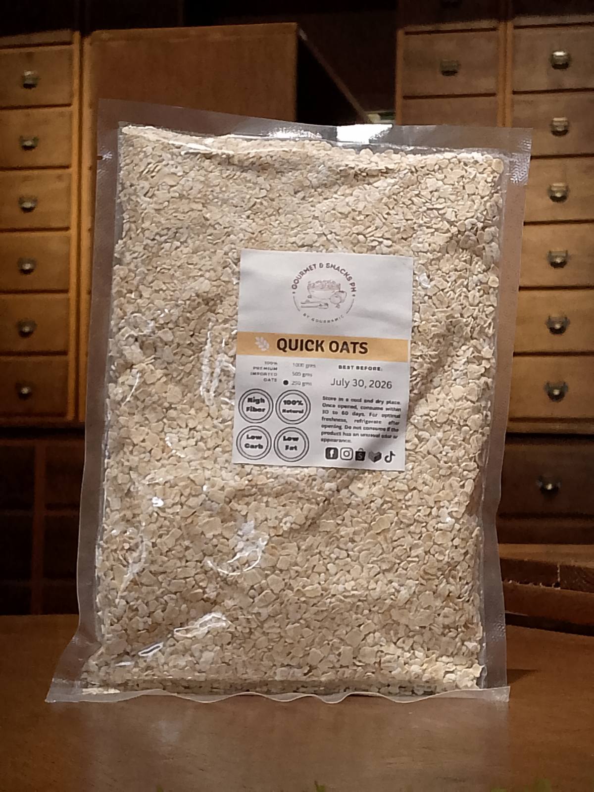 Gourmet Snacks PH I Quick Oats 250g