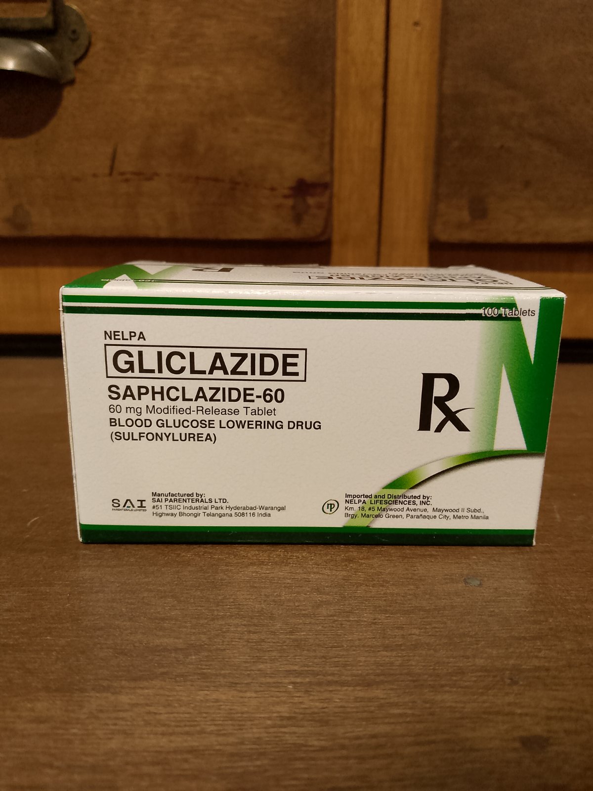 Gliclazide (Saphclazide-60) 60mg Tablet