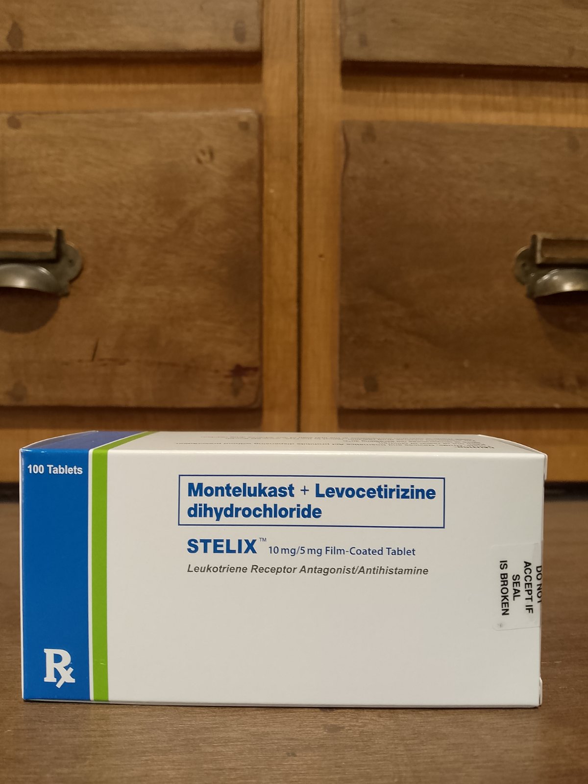 Montelukast + Levocetirizine Dihydrochloride (Stelix) 10mg/5mg Film Coated Tablet