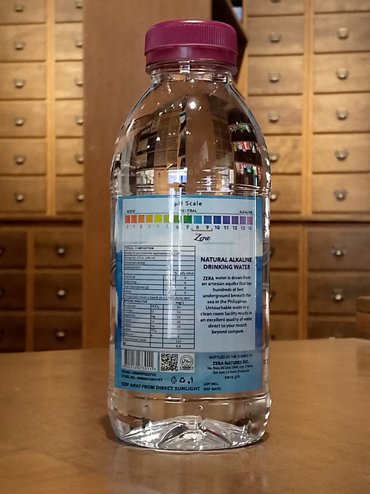 Zerra Natural Alkaline Drinking Water (500mL)