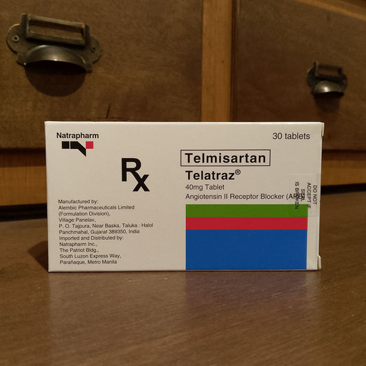 Telmisartan (Telatraz) 40mg Tablet