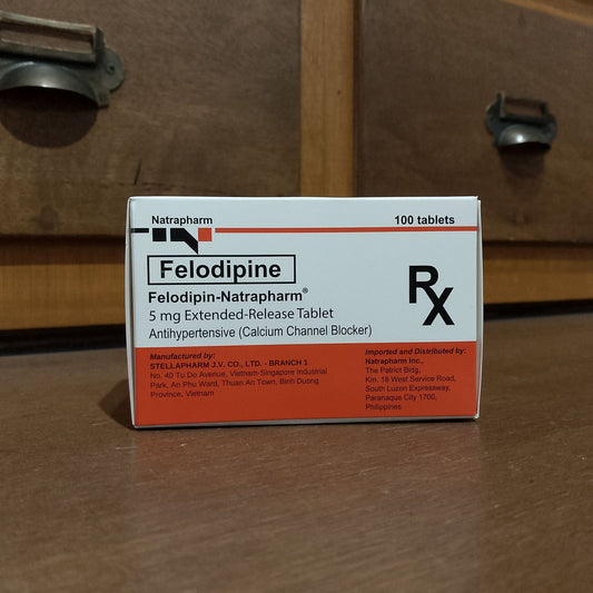Felodipine (Felodipin-Natrapharm) 5mg Tablet