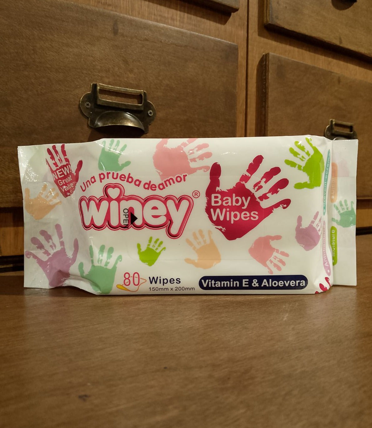 Winey Baby Wipes Vitamin E & Aloevera 80s